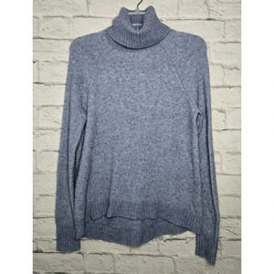 J.Crew wool alpaca blend pullover turtleneck sweater XS warm cozy soft.